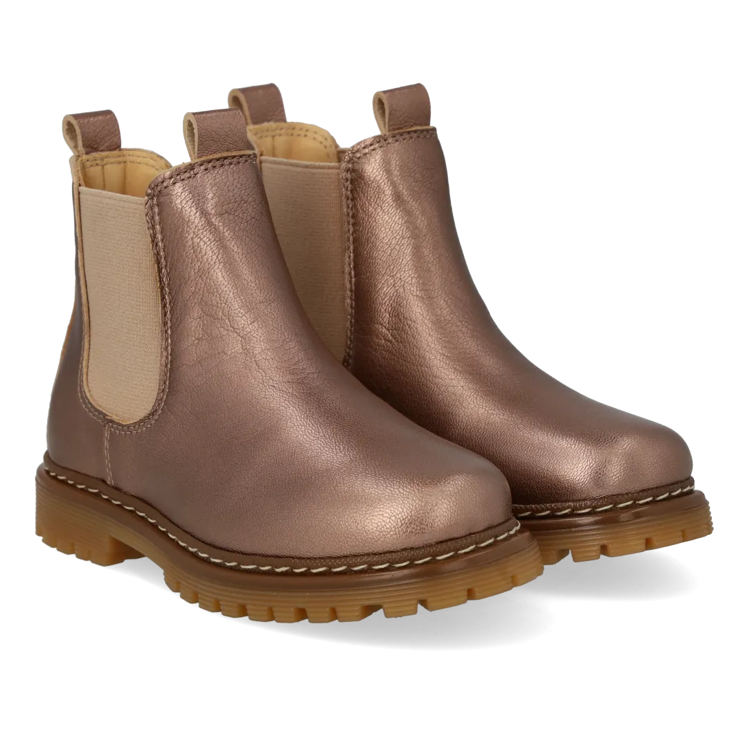 Angulus Chunky Chelsea bottines enfant en cuir