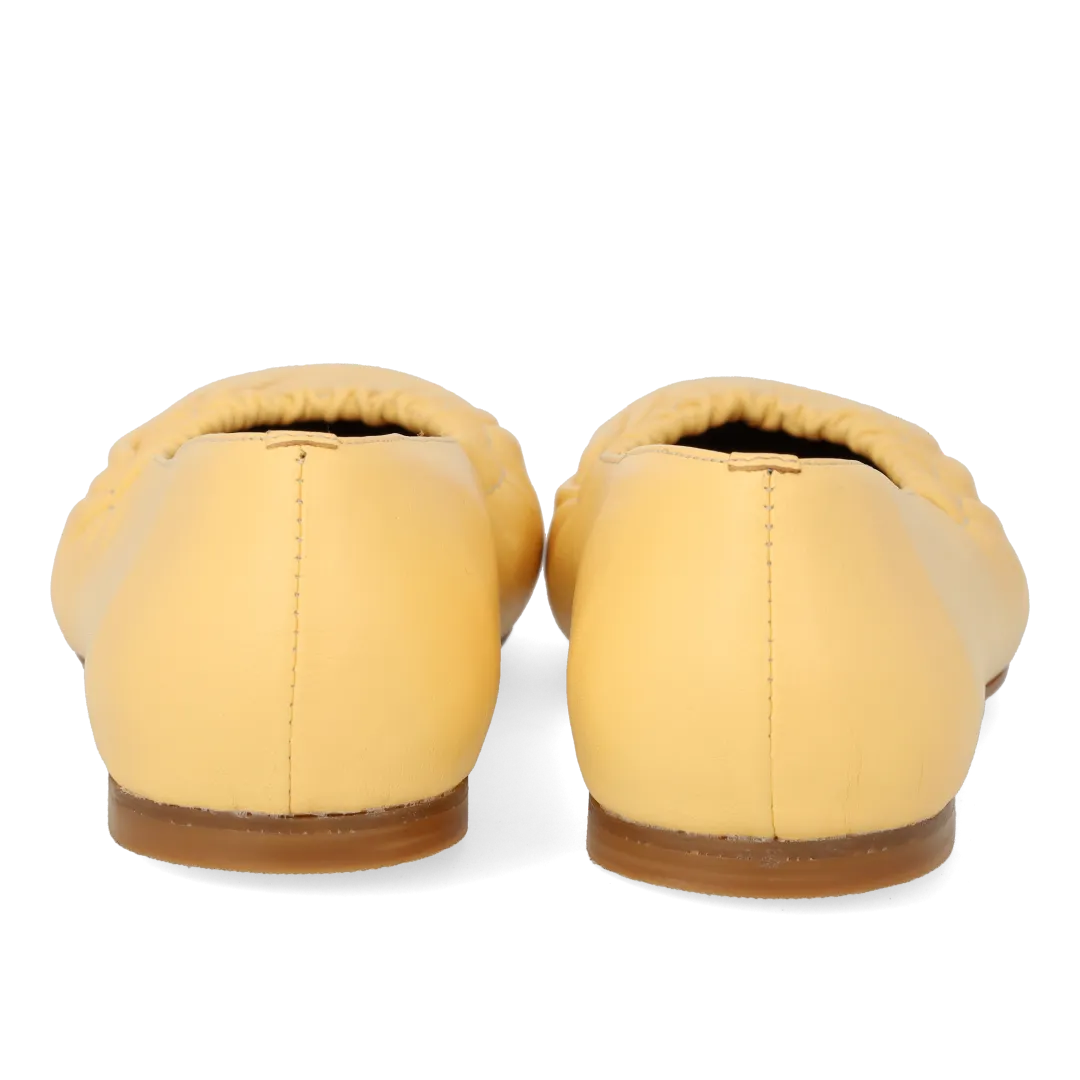 Angulus Ballerine cuir minimaliste bout carré