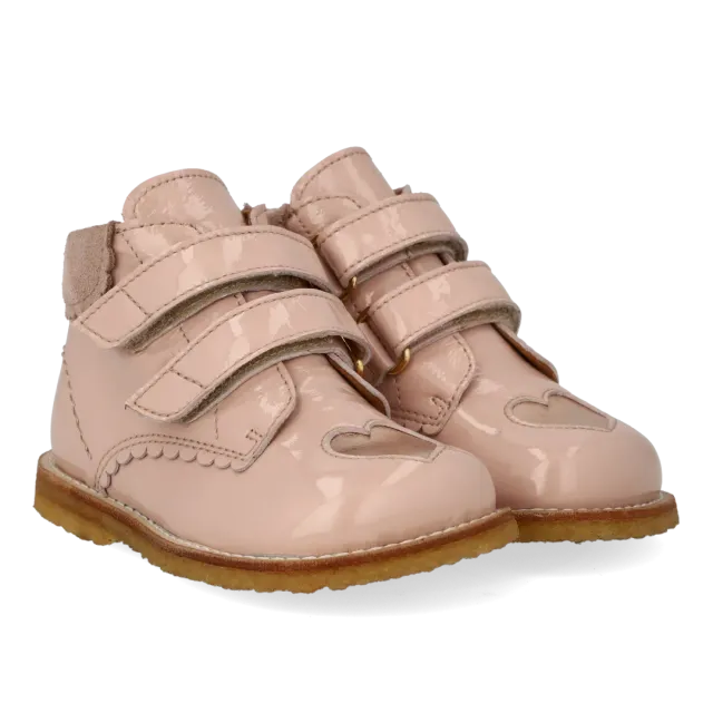 Angulus bottine scratch coeur verni enfant