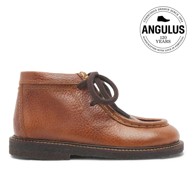 Angulus 120 ans chaussure à lacets cuir enfant