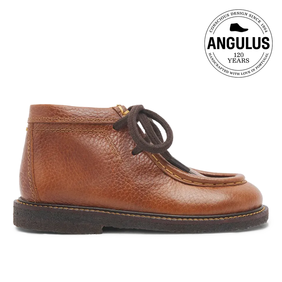 Angulus 120 ans chaussure à lacets cuir enfant