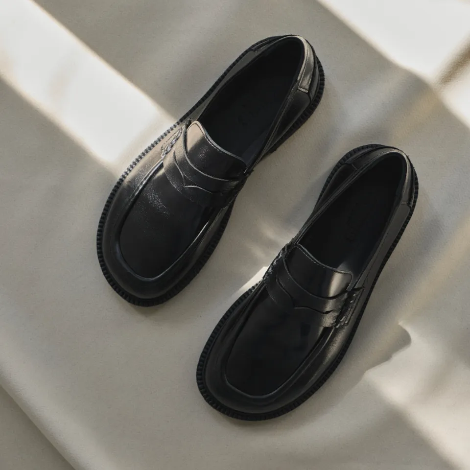 Angulus Loafer mocassins cuir penny large