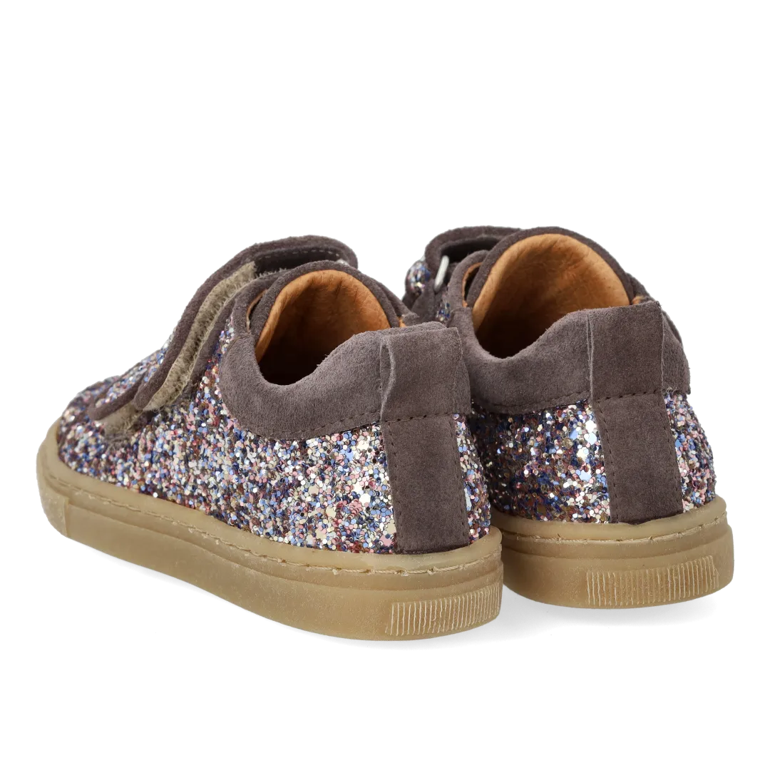 Angulus basket pailletée à brides velcro