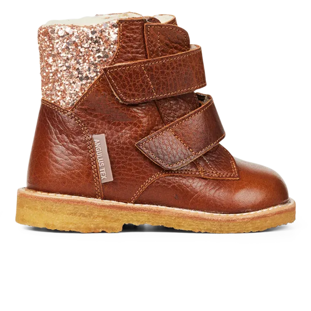 Angulus TEX bottes d’hiver à scratch paillettes
