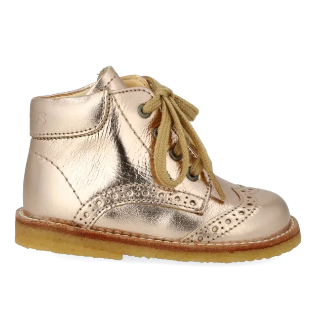 Angulus chaussure à lacets classique brogue enfant vernie