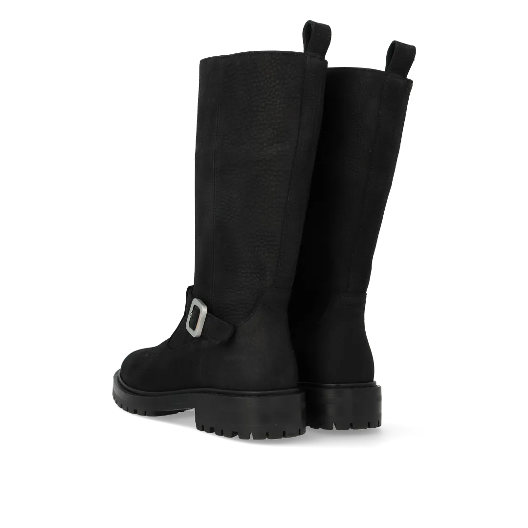 Angulus bottines mi-hautes à boucle logo