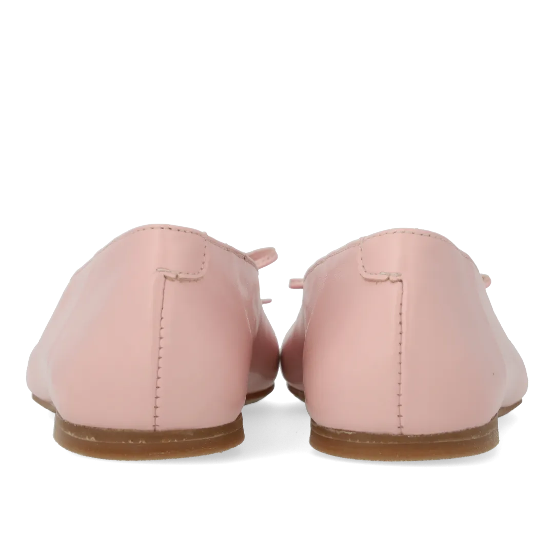 Angulus ballerine cuir nœud bout rond