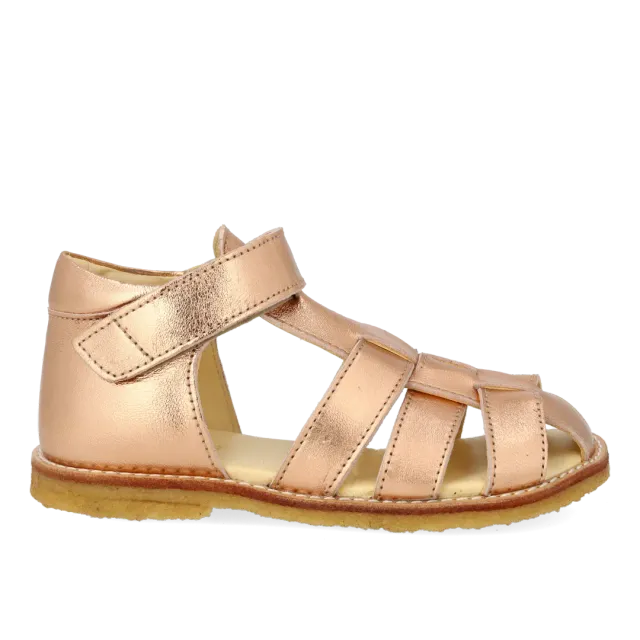 Angulus sandales pêcheur cuir bébé coupe spacieuse