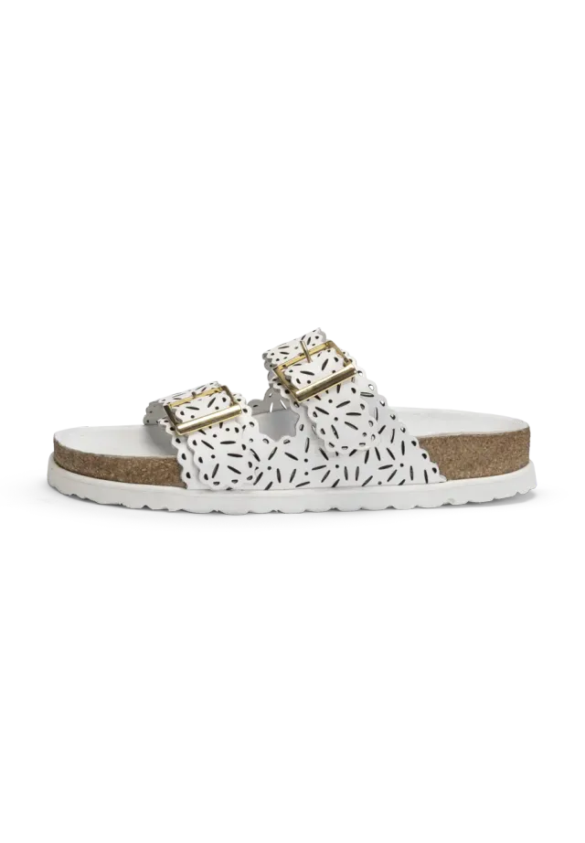 Vitaform Mules cuir nappa liège