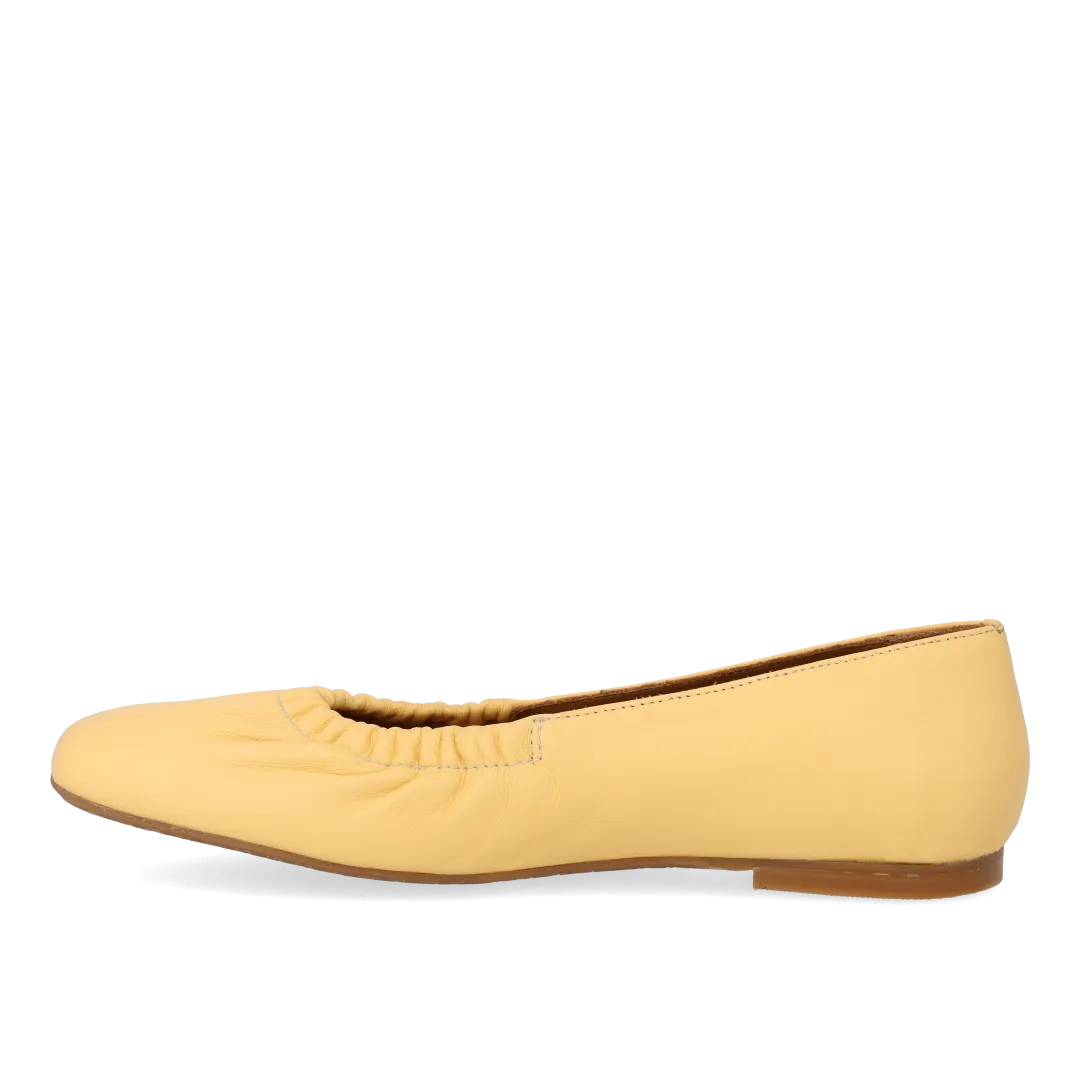 Angulus Ballerine cuir minimaliste bout carré