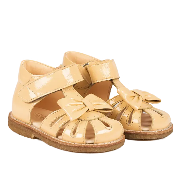 Angulus sandale bébé cuir nœud scratch