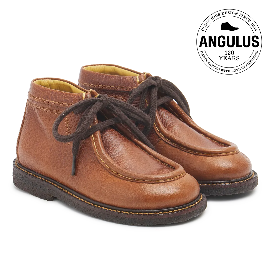 Angulus 120 ans chaussure à lacets cuir enfant