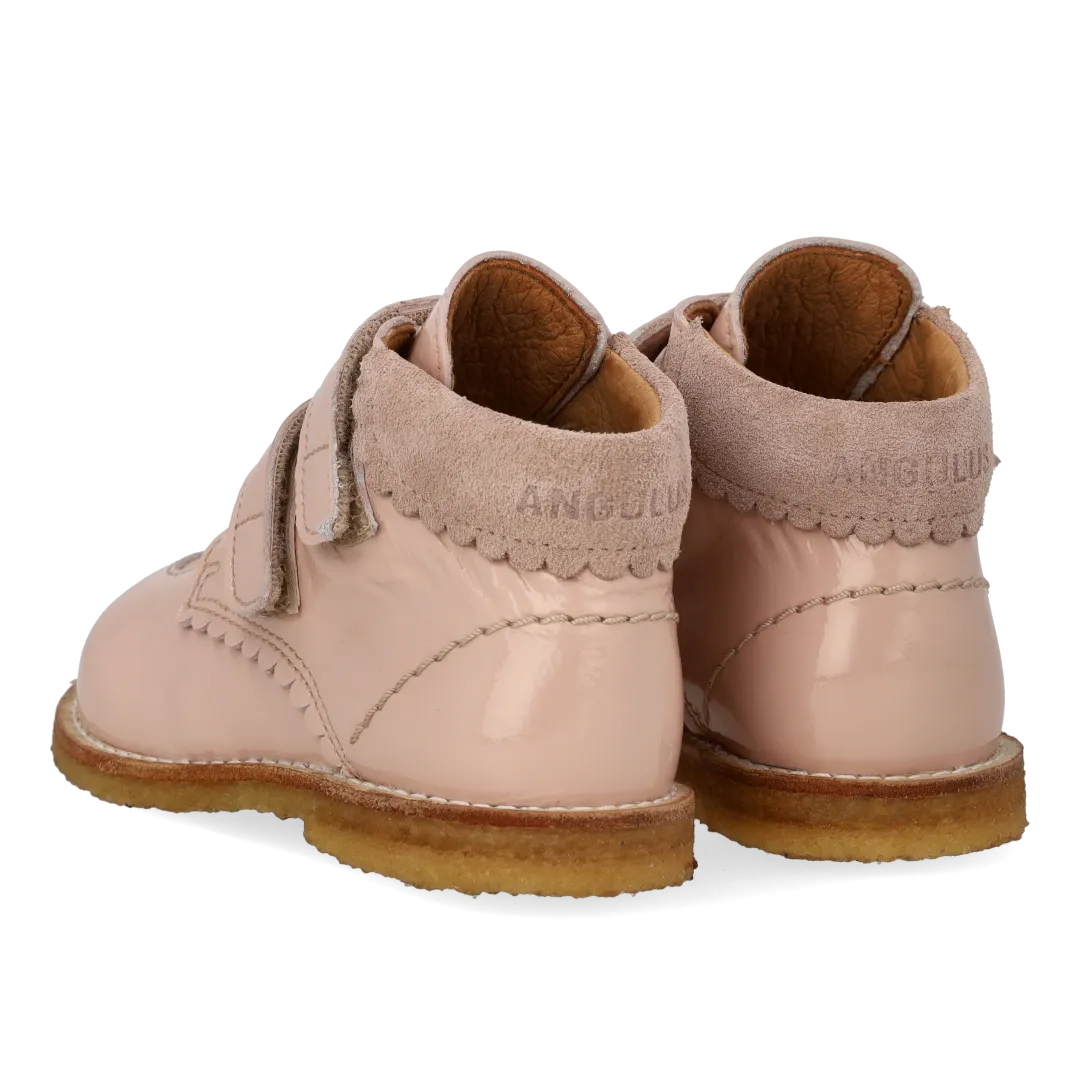 Angulus bottine scratch coeur verni enfant