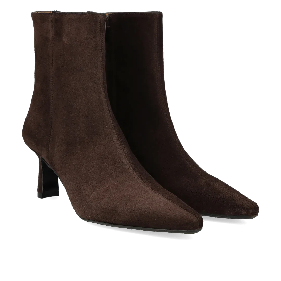 Angulus bottine cuir bout pointu talon 6 cm