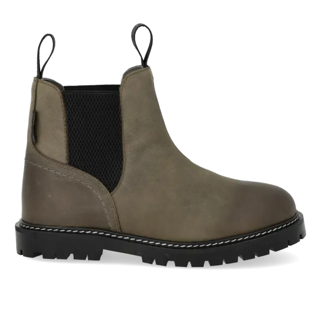 Angulus Chunky Chelsea TEX bottines cuir huilé zip