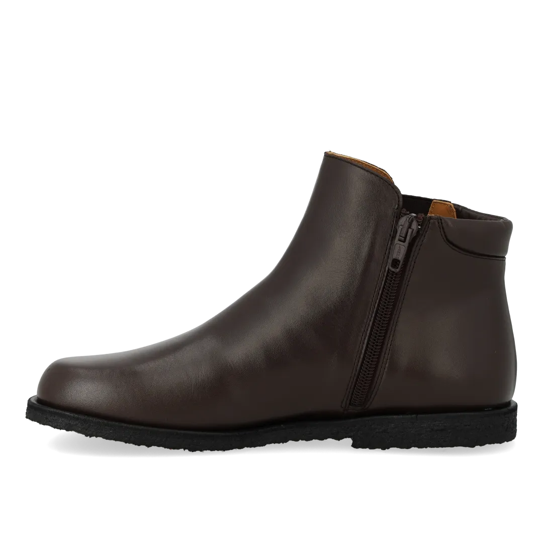 Angulus Boot with low shaft, Wide fit bottine en cuir large