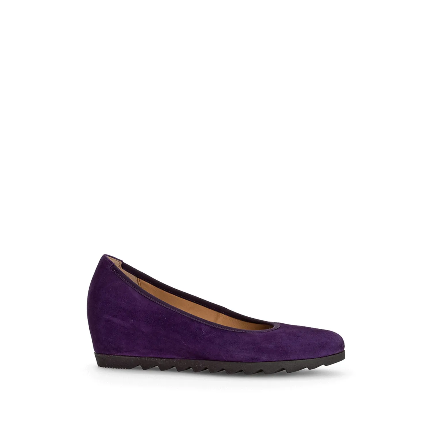 Gabor Comfort ballerines compensées velours talon 30 mm
