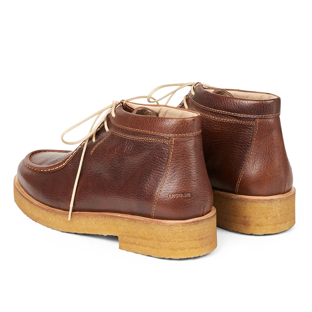 Angulus bottines lacets cuir basse confort quotidien