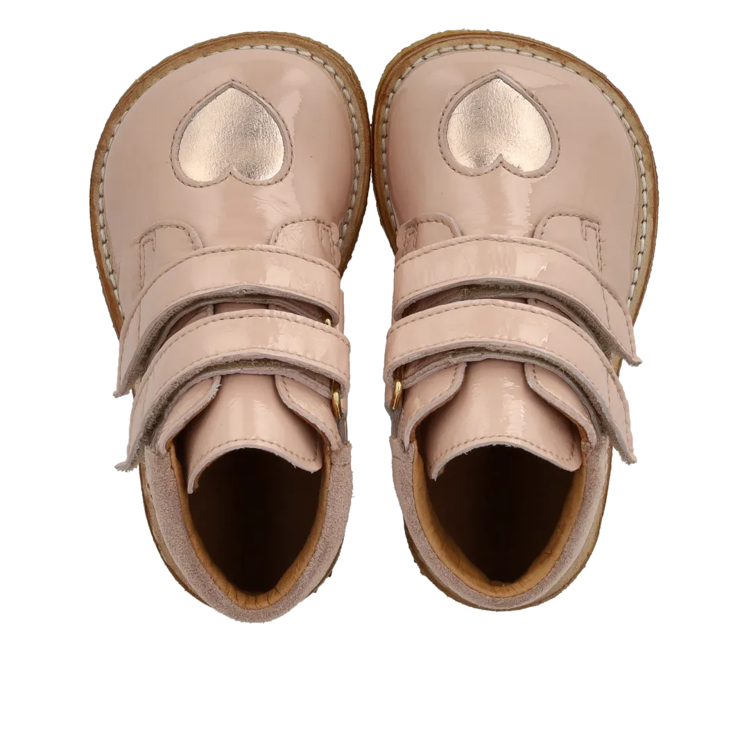 Angulus bottine scratch coeur verni enfant