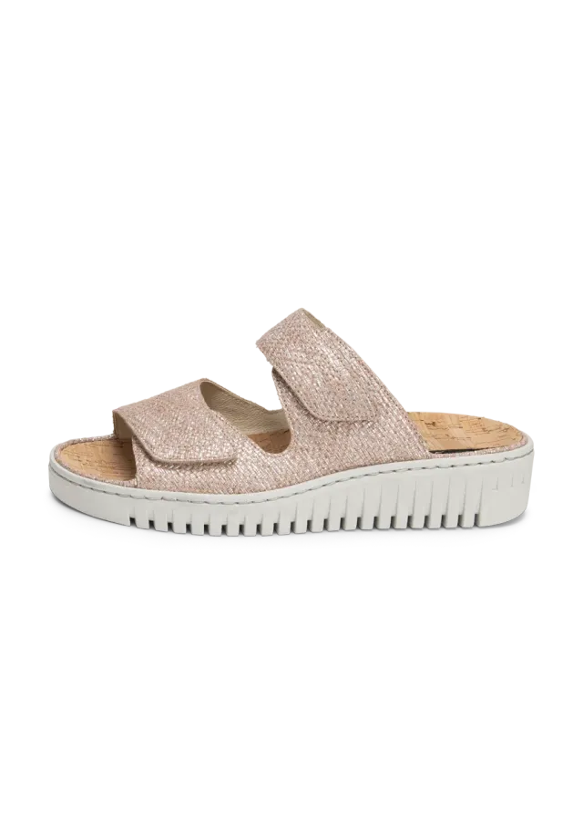 Vitaform 20315 mules en cuir velours largeur K