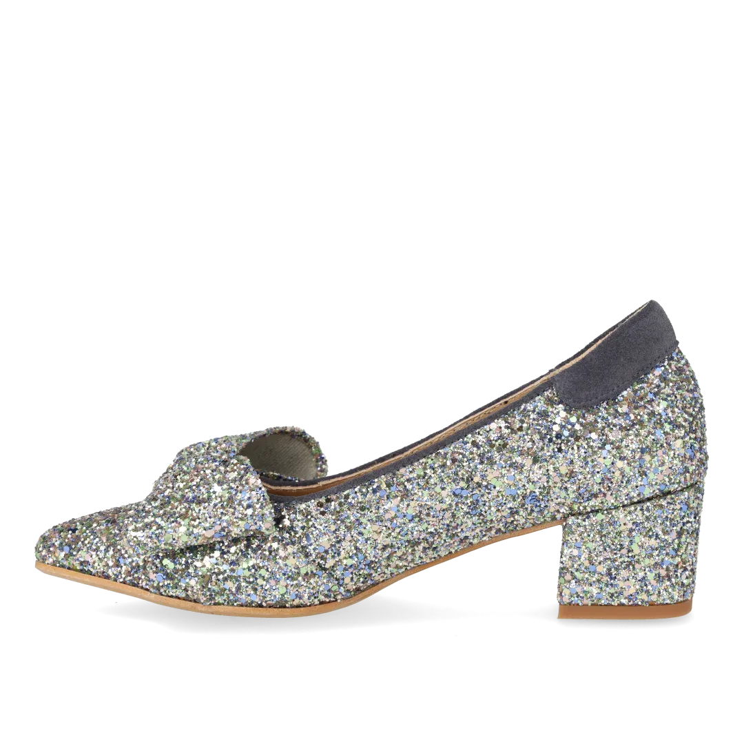 Angulus Bow pump escarpins à paillettes
