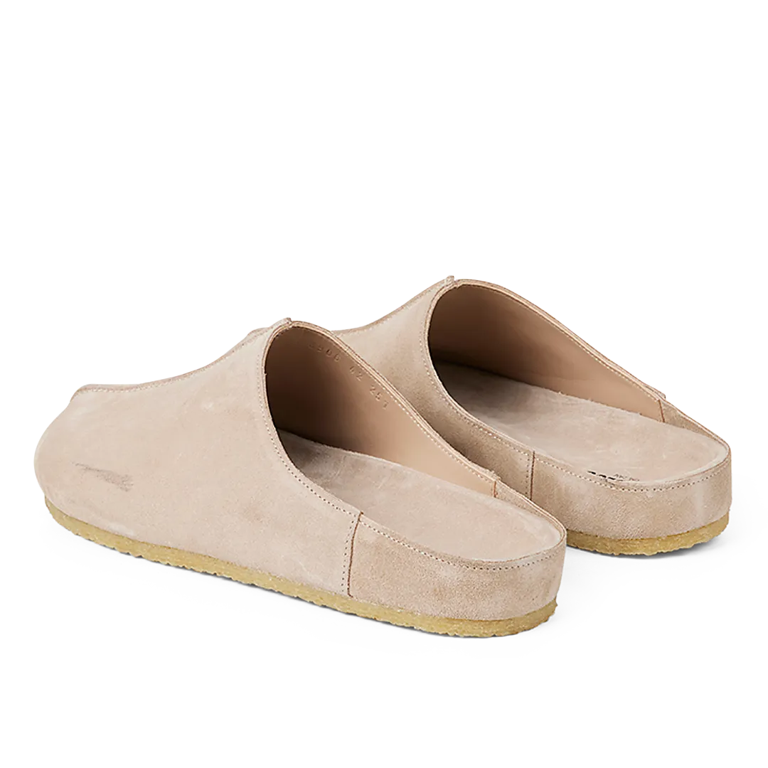 Angulus Footbed mule suède bout rond